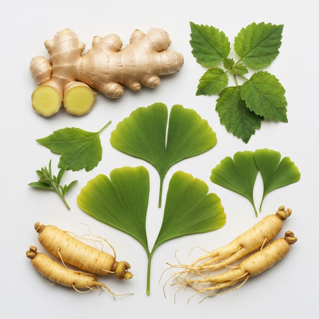 Natural botanical components and ingredients